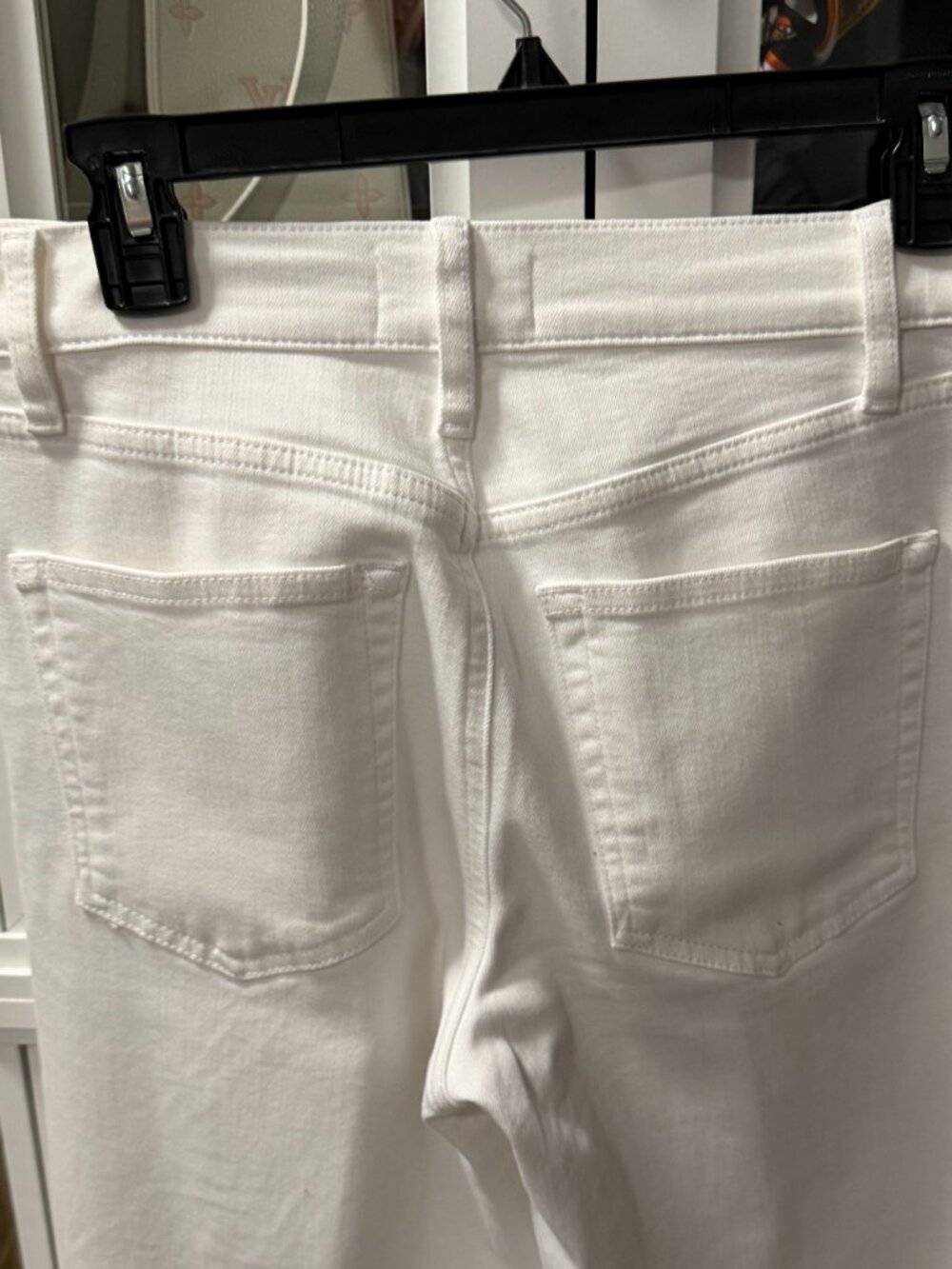 FRAME Le Slim Palazzo BRAND NEW WHITE - Picture 4 of 8